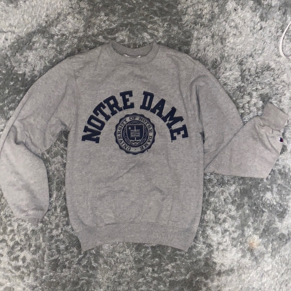 Notre Dame crewneck sweater